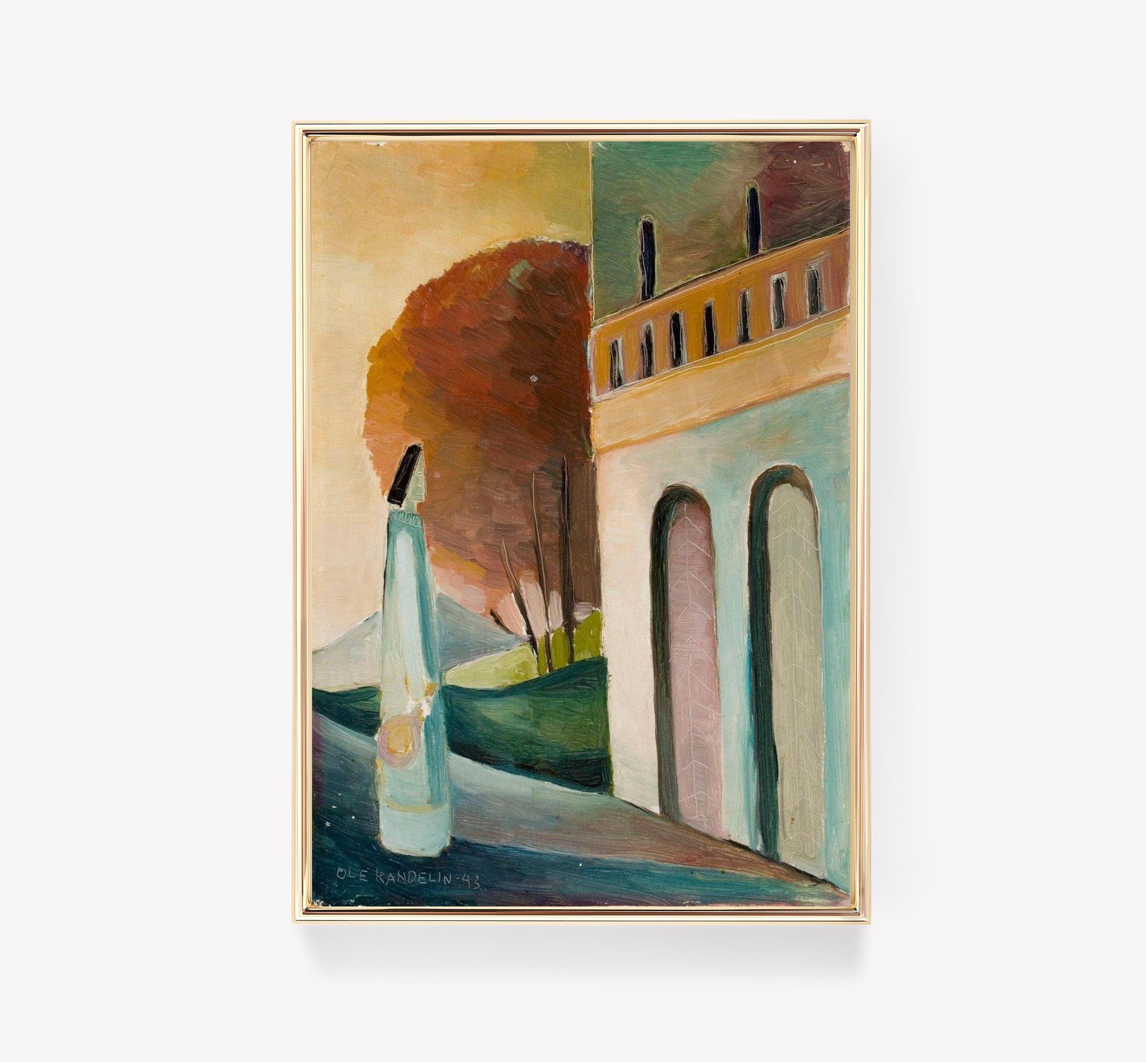 Landscape With Church Vintage Limited Edition Posters (No Frame) Landscape With Church Vintage Limited Edition Posters (No Frame)