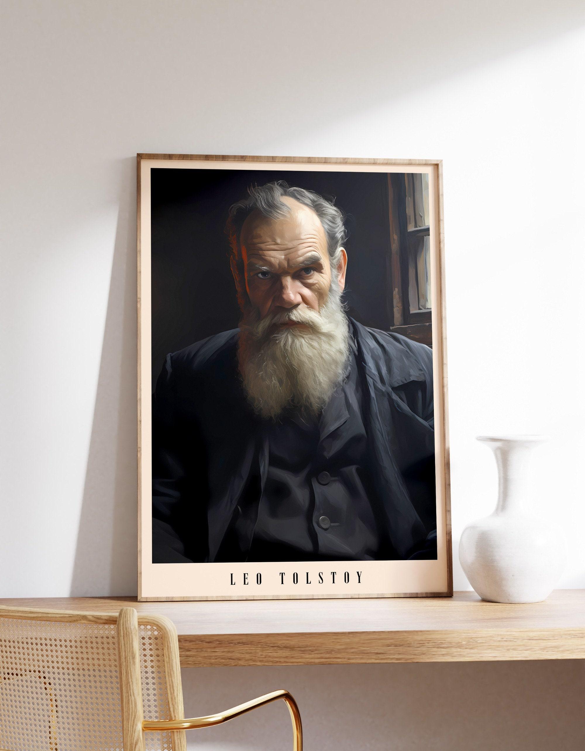 Leo Tolstoy 4 Trending Style Poster (No Frame) Leo Tolstoy 4 Trending Style Poster (No Frame)