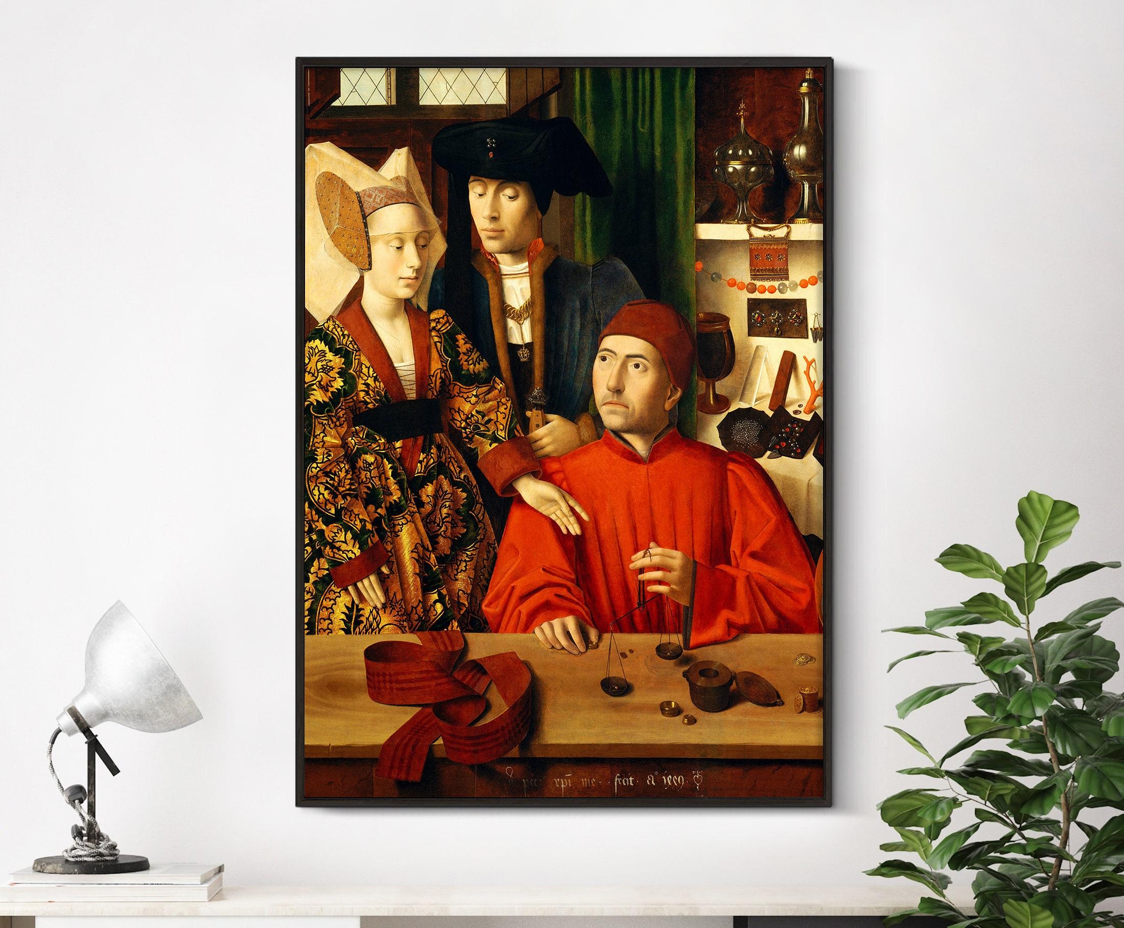 Petrus Christus A Goldsmith In His Shop 1449 Home Decor Awesome Poster (No Frame) Petrus Christus A Goldsmith In His Shop 1449 Home Decor Awesome Poster (No Frame)