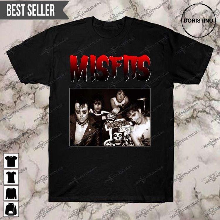 Misfits Rock Band Music Tshirt Misfits Rock Band Music Tshirt