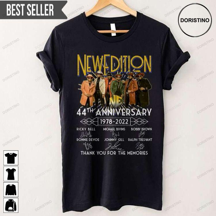New Edition The Culture Tour 44th Anniversary 2022 Awesome Shirt New Edition The Culture Tour 44th Anniversary 2022 Awesome Shirt