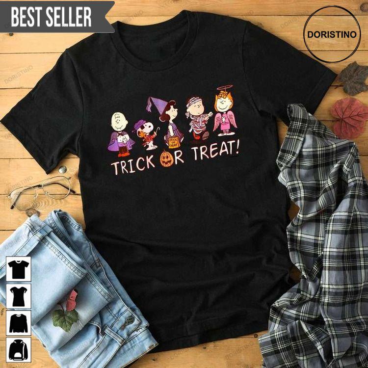 Peanuts Trick Or Treat Halloween Shirt Peanuts Trick Or Treat Halloween Shirt