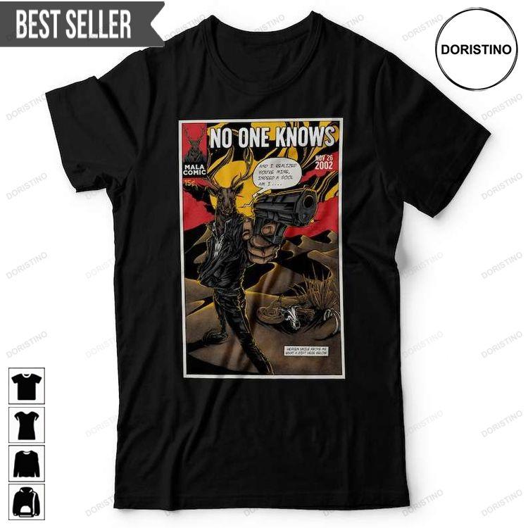 Queens Of The Stone Age No One Knows Tshirt Queens Of The Stone Age No One Knows Tshirt