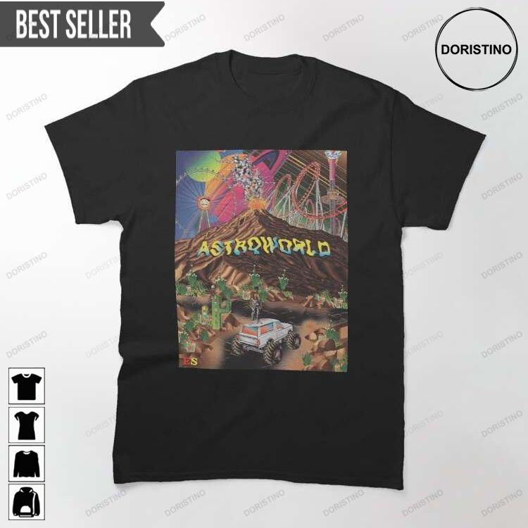 Travis Astroworld The Desert Unisex Shirt Travis Astroworld The Desert Unisex Shirt