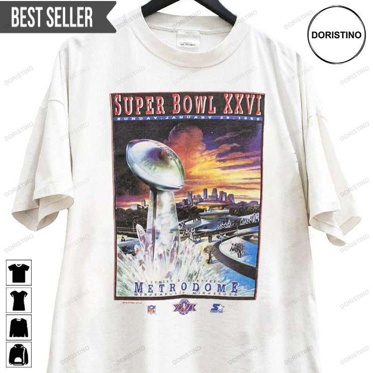 Vintage 1992 Super Bowl Xxvi Tshirt Vintage 1992 Super Bowl Xxvi Tshirt