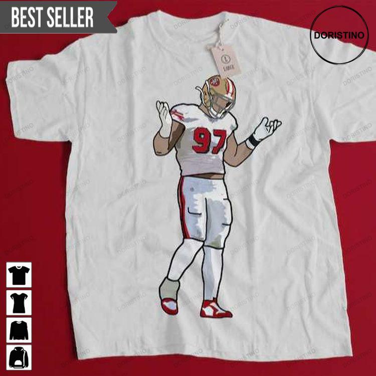 Nick Bosa Shrug Unisex Shirt Nick Bosa Shrug Unisex Shirt