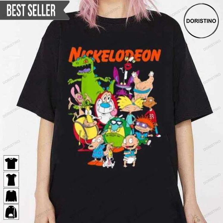 Nickelodeon Cartoon Tshirt Nickelodeon Cartoon Tshirt