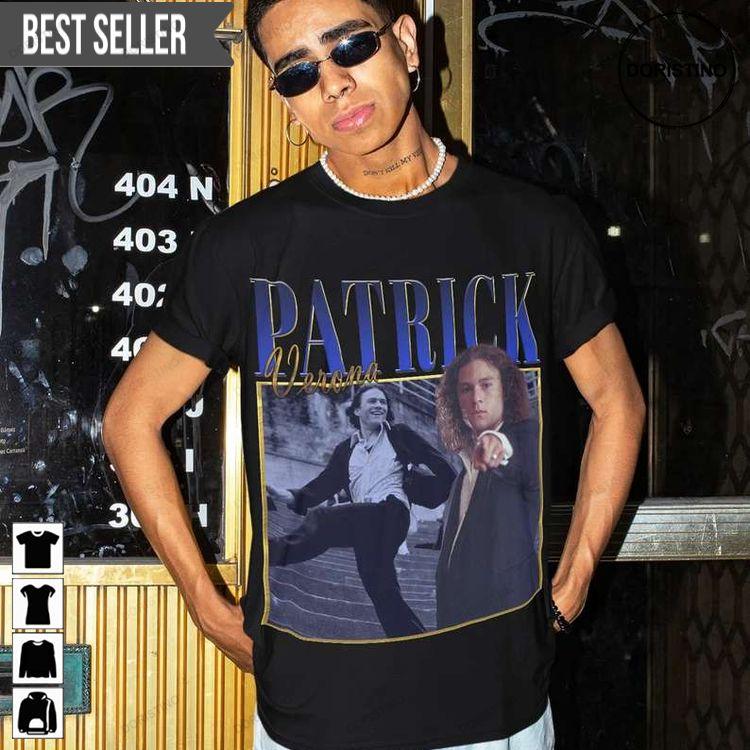 Patrick Verona 10 Things I Hate About You Film Awesome Shirt Patrick Verona 10 Things I Hate About You Film Awesome Shirt