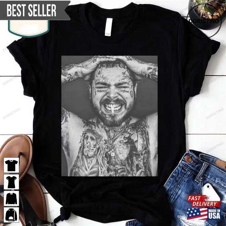 Post Malone Posty Howdy Short-sleeve Awesome Shirt Post Malone Posty Howdy Short-sleeve Awesome Shirt