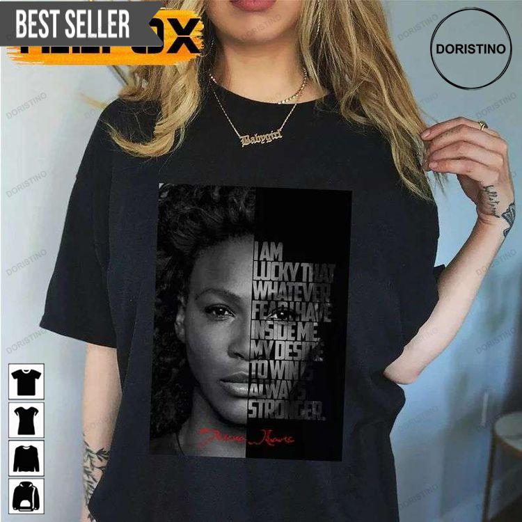 Serena Williams Greatest Female Athlete Unisex Awesome Shirt Serena Williams Greatest Female Athlete Unisex Awesome Shirt
