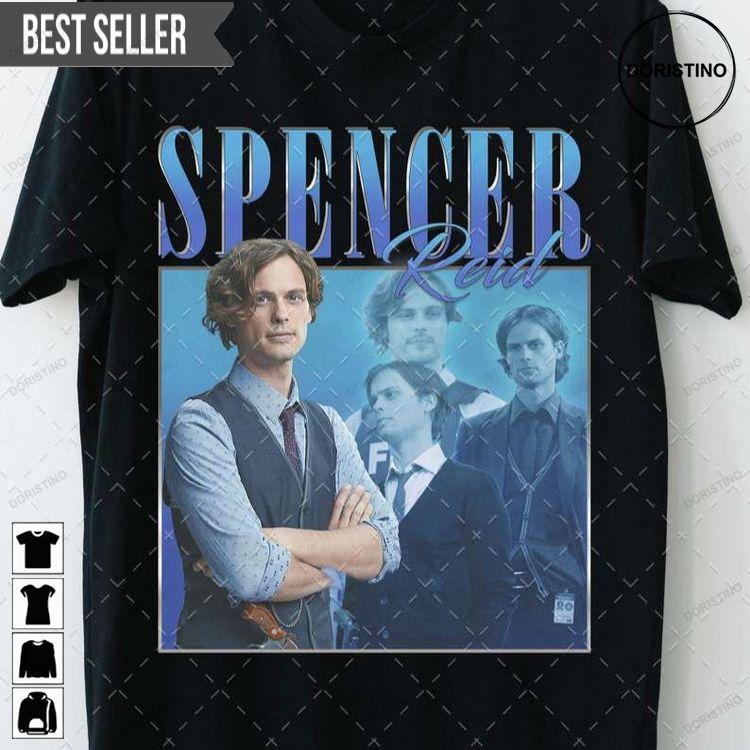 Spencer Reid Criminal Minds Vintage Unisex Shirt Spencer Reid Criminal Minds Vintage Unisex Shirt