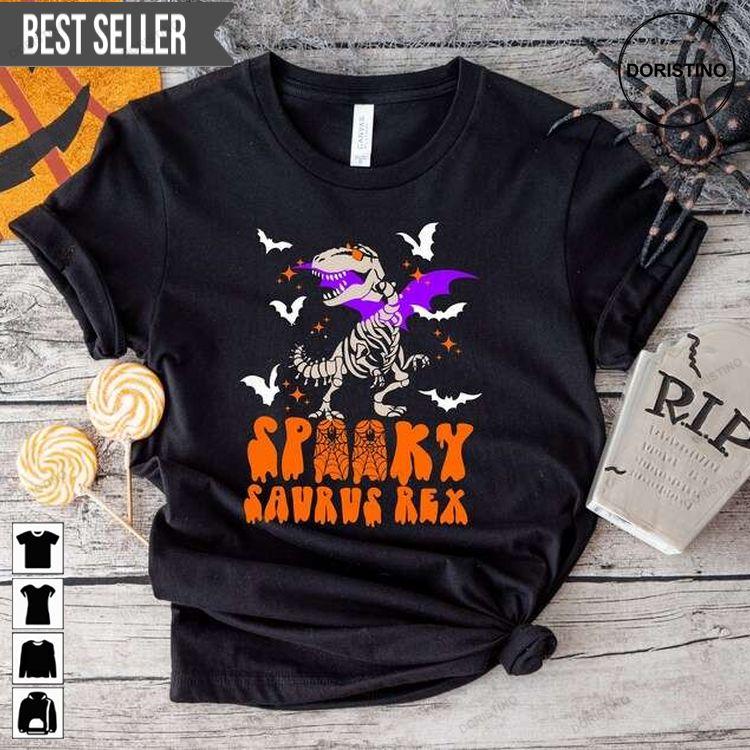 Spooky Saurus Rex Halloween Dinosaur Awesome Shirt Spooky Saurus Rex Halloween Dinosaur Awesome Shirt