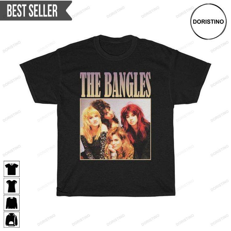 The Bangles Pop Band Vintage Retro Tshirt The Bangles Pop Band Vintage Retro Tshirt