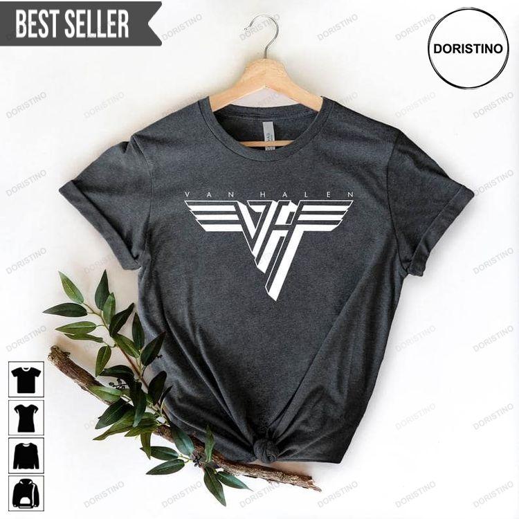 T-shirt VAN HALEN CONCERT TOUR 2015 – Unisex Cotone Nero Dalla S Alla 5XL