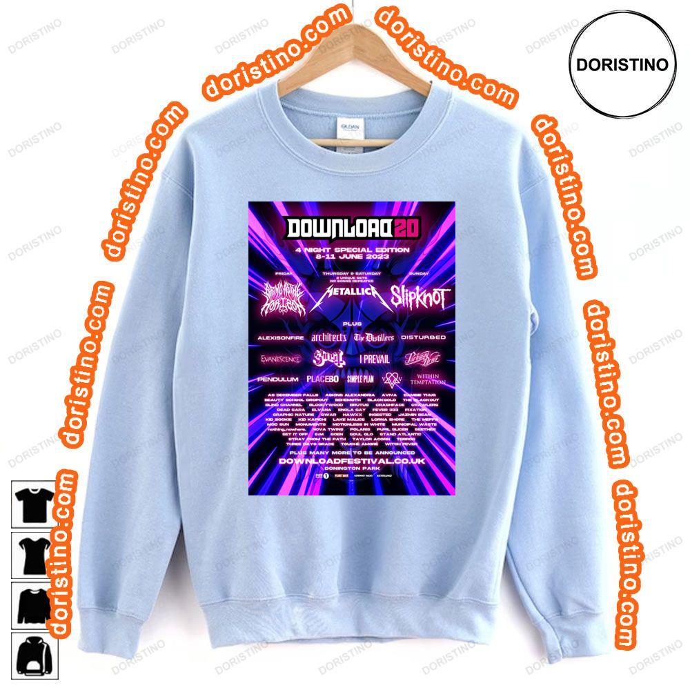 Download Festival 2023 Line Up Tshirt Download Festival 2023 Line Up Tshirt