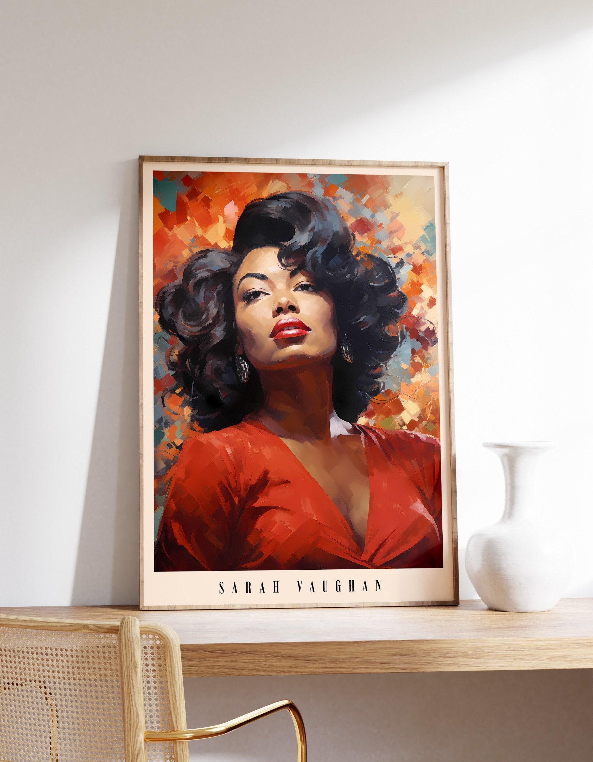 Sarah Vaughan 3 Limited Edition Posters (No Frame) Sarah Vaughan 3 Limited Edition Posters (No Frame)