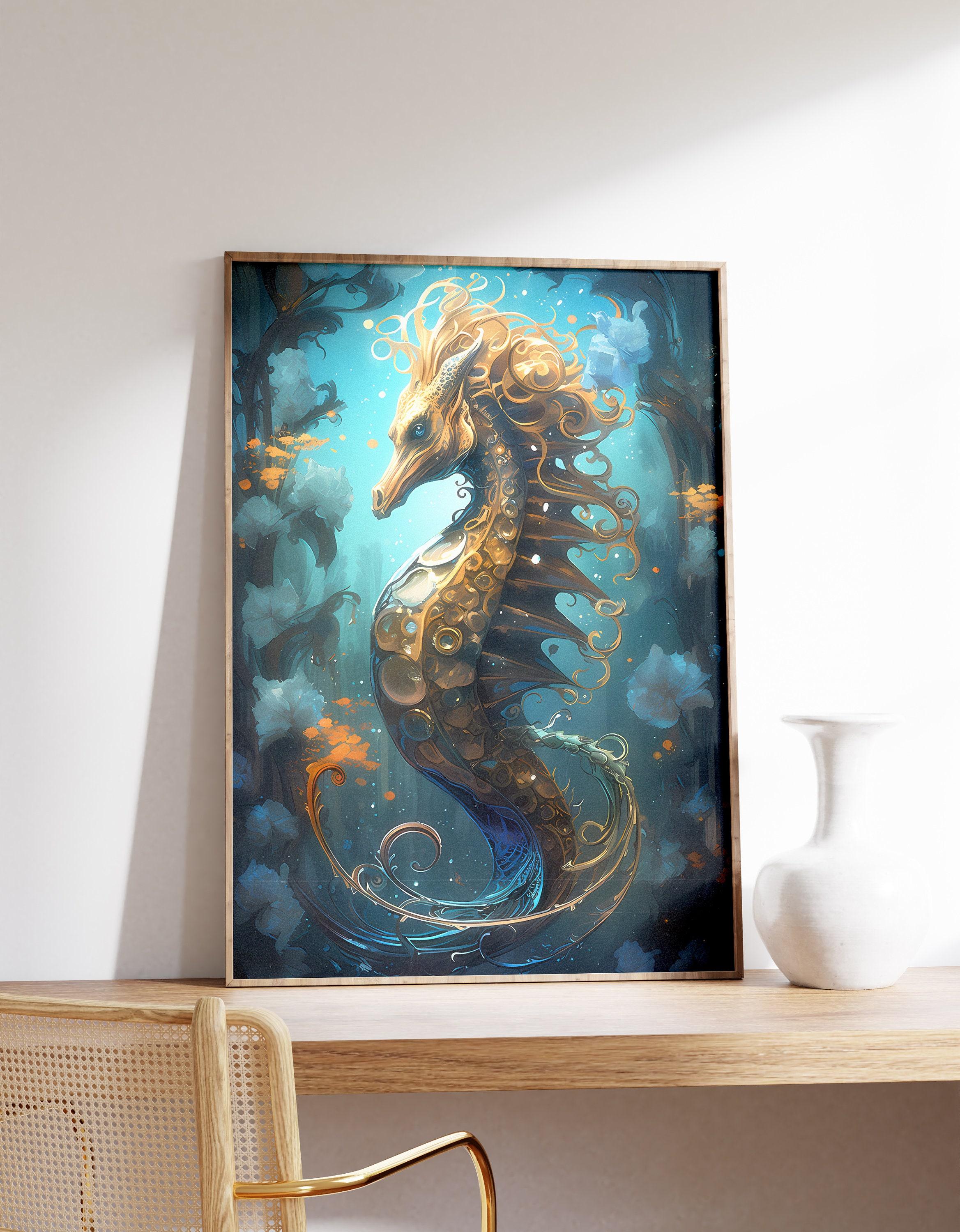 Seahorse Awesome Poster (No Frame) Seahorse Awesome Poster (No Frame)