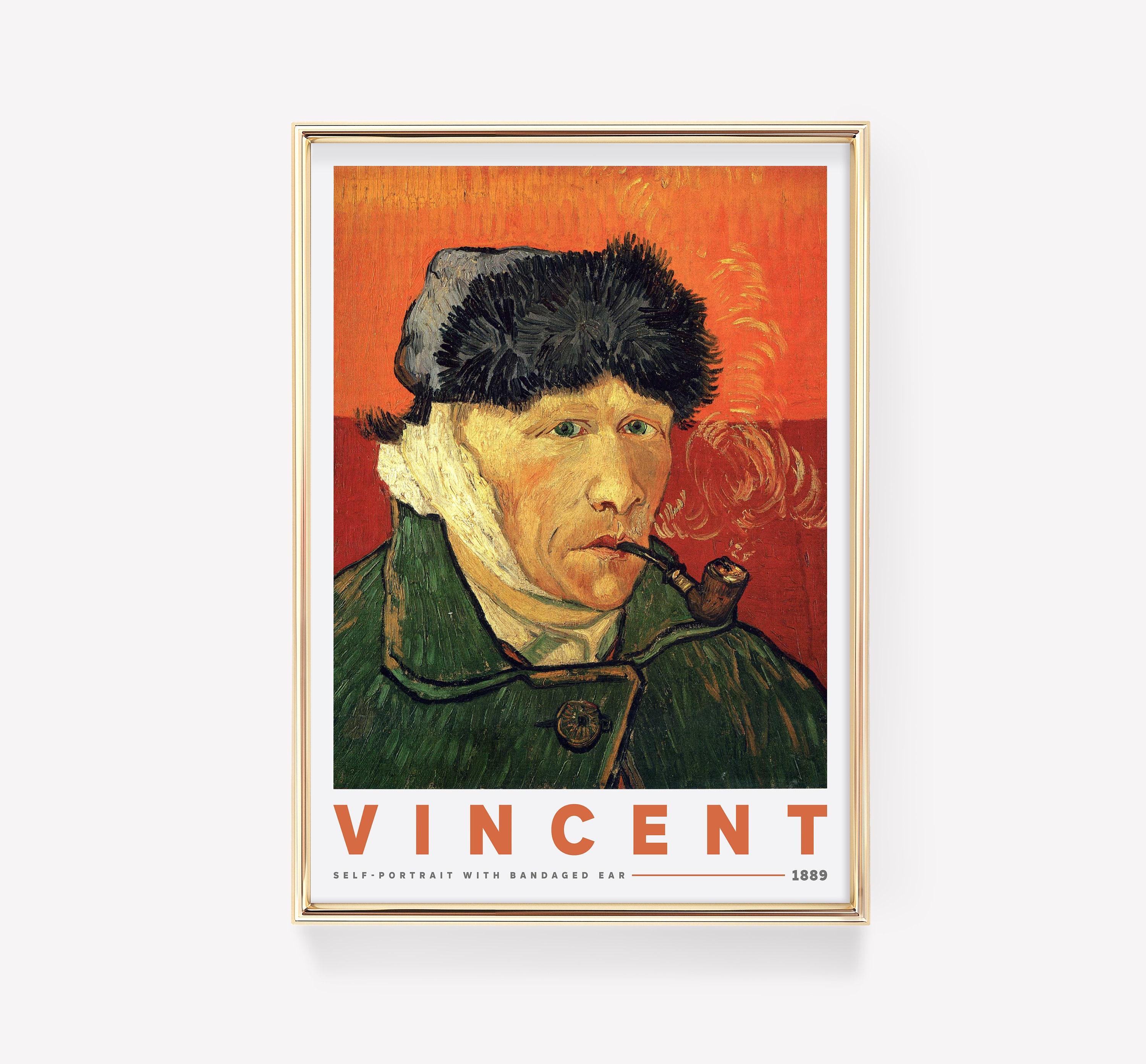 Self Portrait By Vincent Van Gogh Awesome Poster (No Frame) Self Portrait By Vincent Van Gogh Awesome Poster (No Frame)