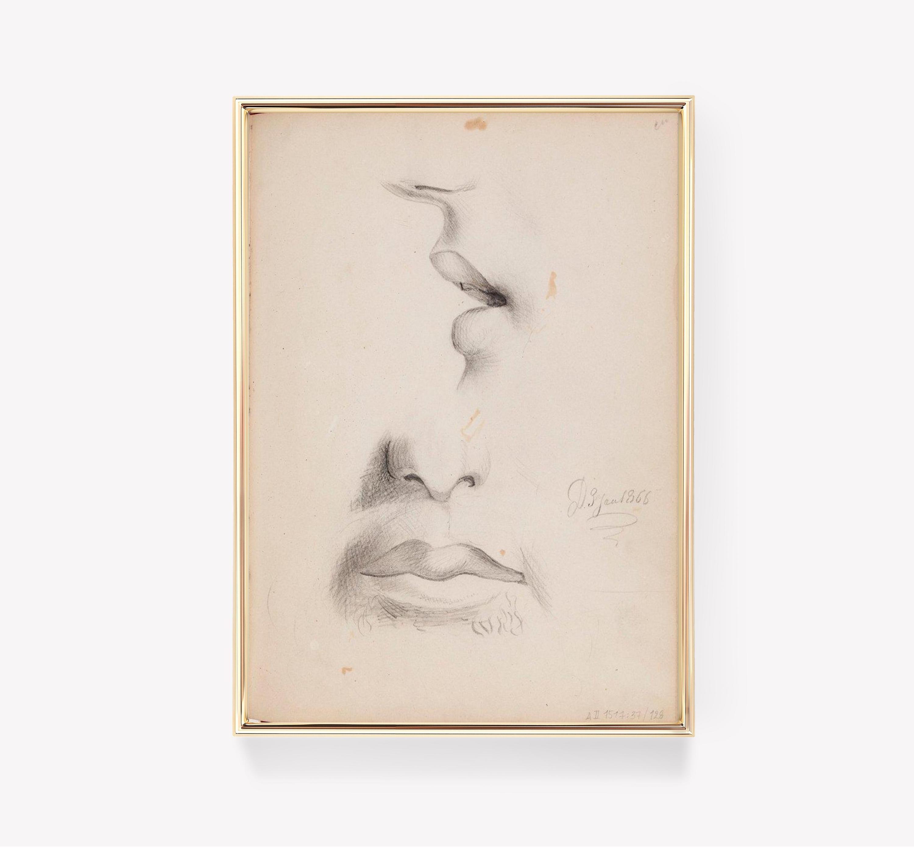 Study Of Eyes Study Of Mouth Rossetti Art Antique Trending Style Poster (No Frame) Study Of Eyes Study Of Mouth Rossetti Art Antique Trending Style Poster (No Frame)