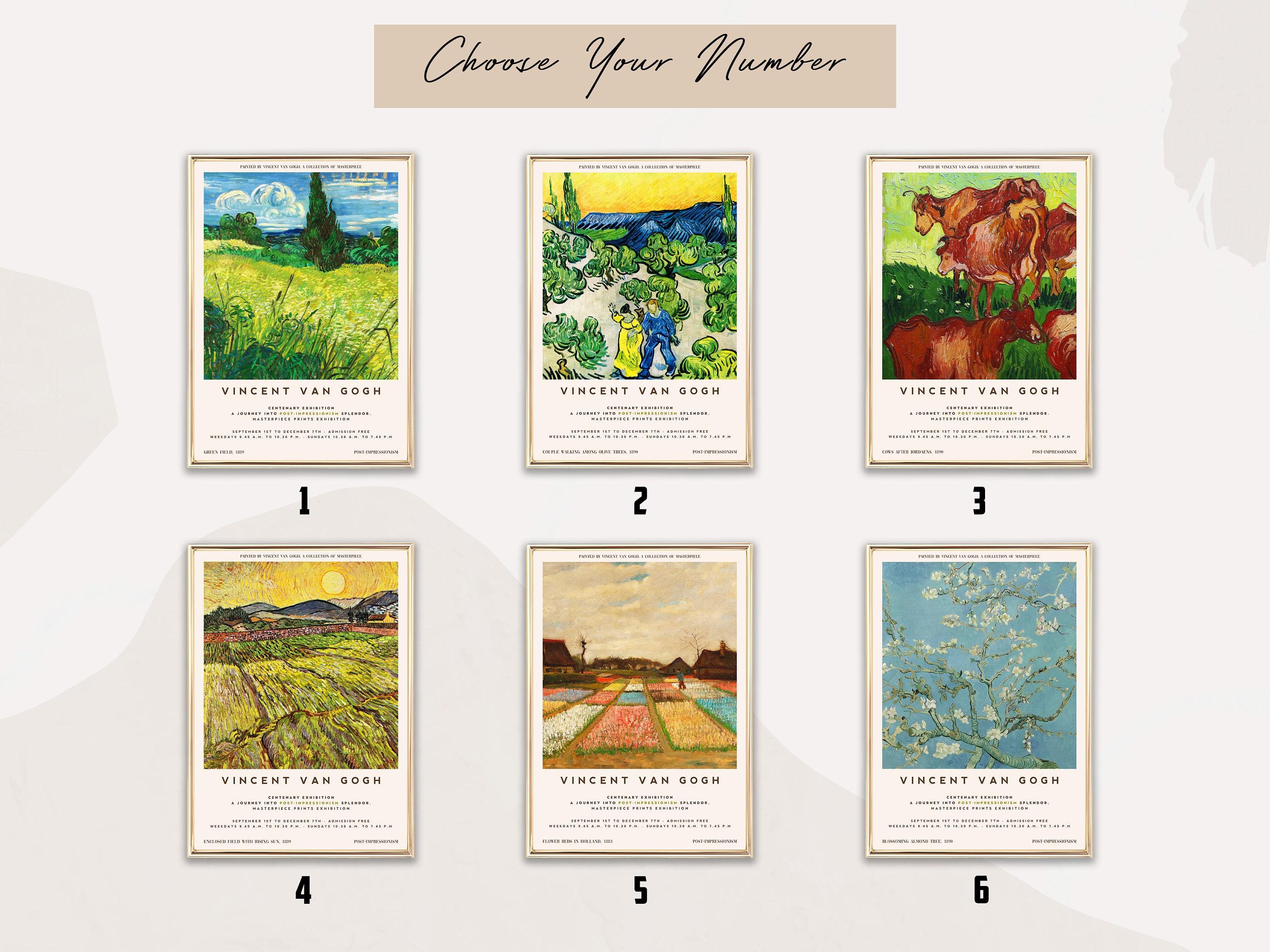 Van Gogh Exhibition Trending Style Poster (No Frame) Van Gogh Exhibition Trending Style Poster (No Frame)