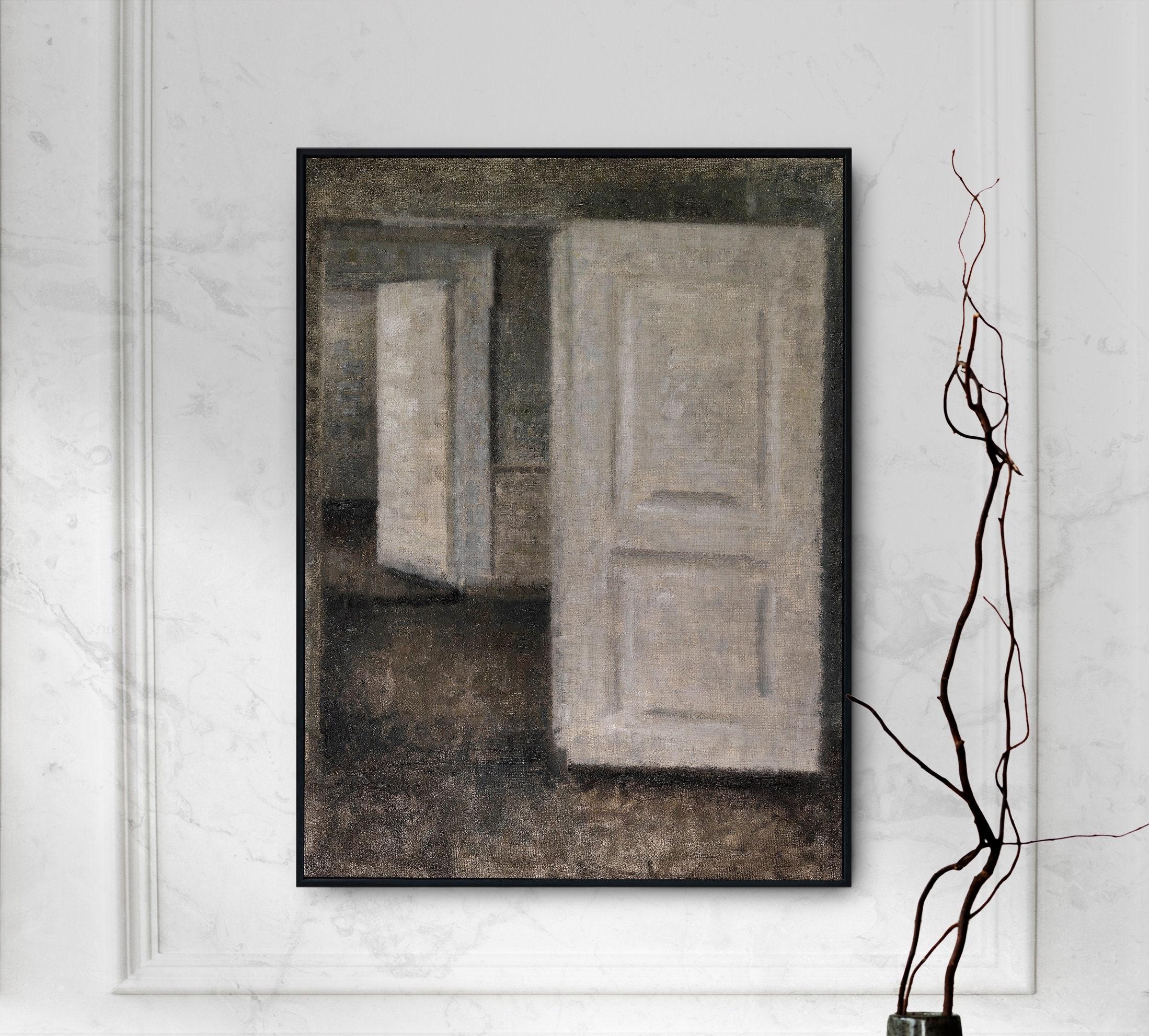 Vilhelm Hammershoi White Doors Strandgade 25 1913 Awesome Poster (No Frame) Vilhelm Hammershoi White Doors Strandgade 25 1913 Awesome Poster (No Frame)