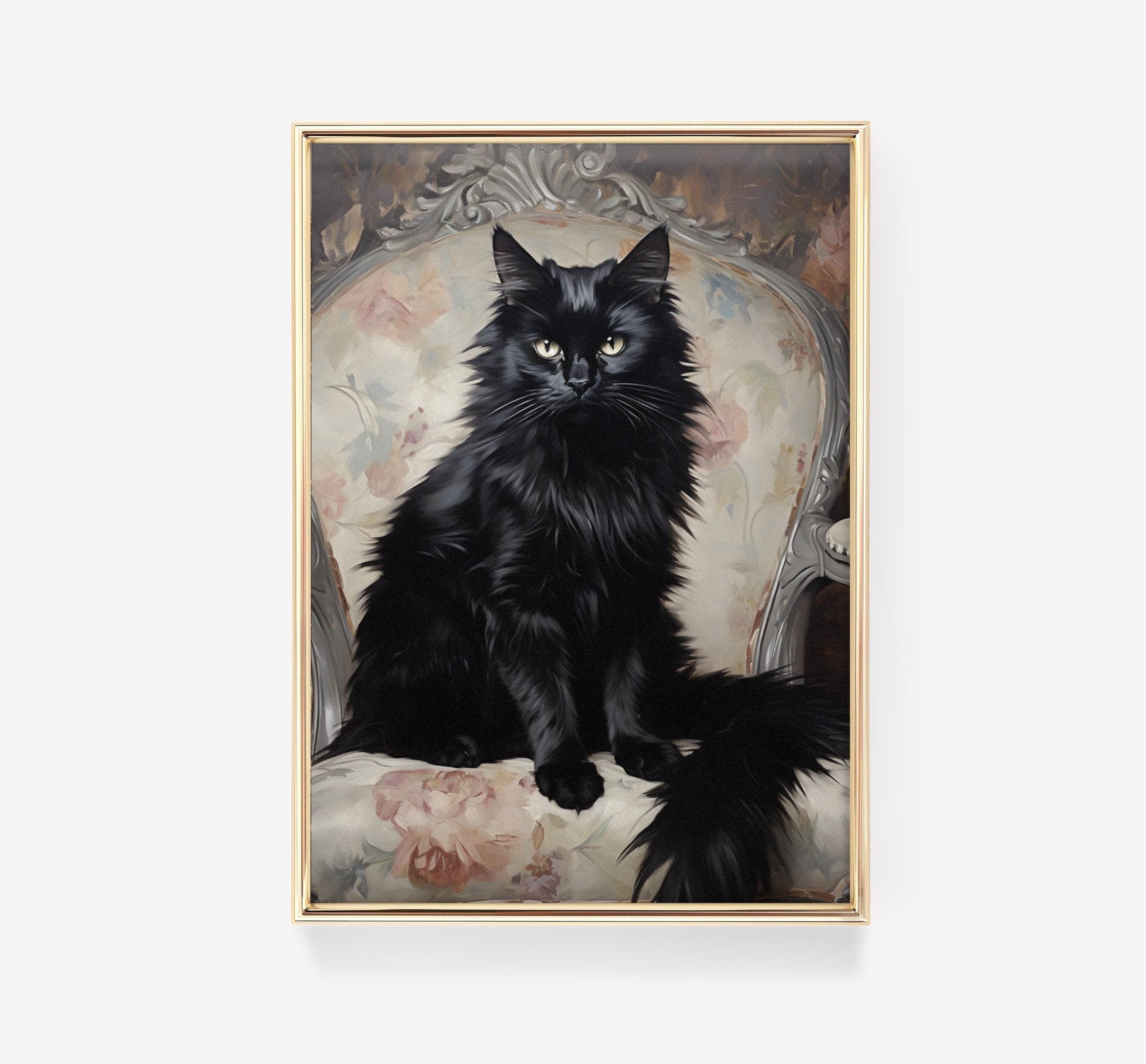 Vintage Black Cat 11 Awesome Poster (No Frame) Vintage Black Cat 11 Awesome Poster (No Frame)