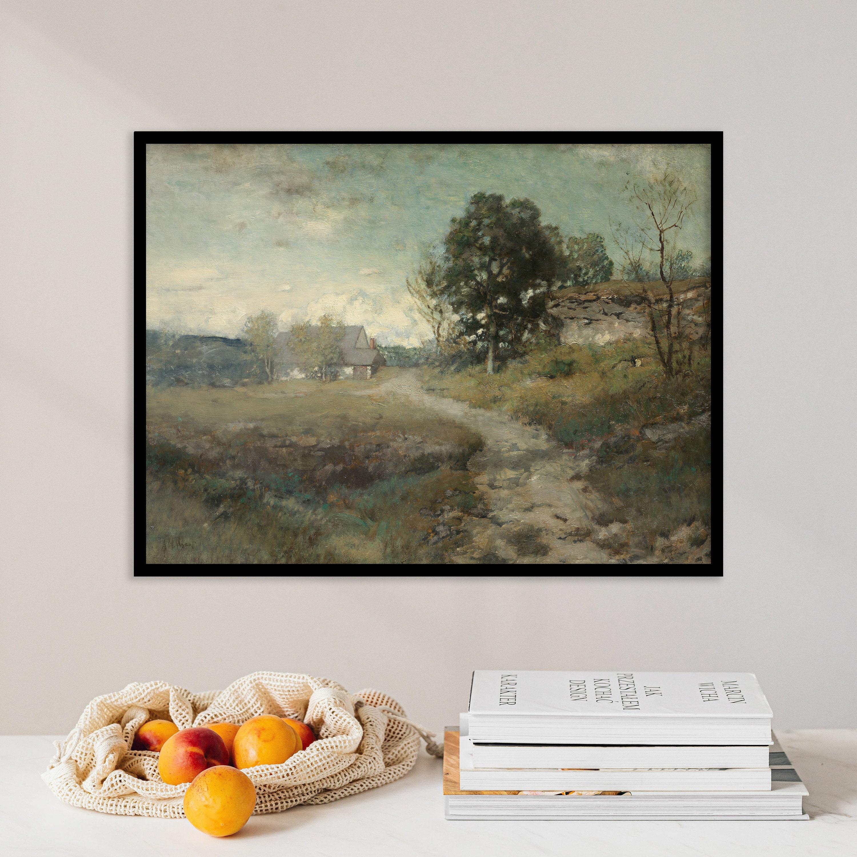 Vintage Landscape Home Decor Antique Oil Trending Style Poster (No Frame) Vintage Landscape Home Decor Antique Oil Trending Style Poster (No Frame)