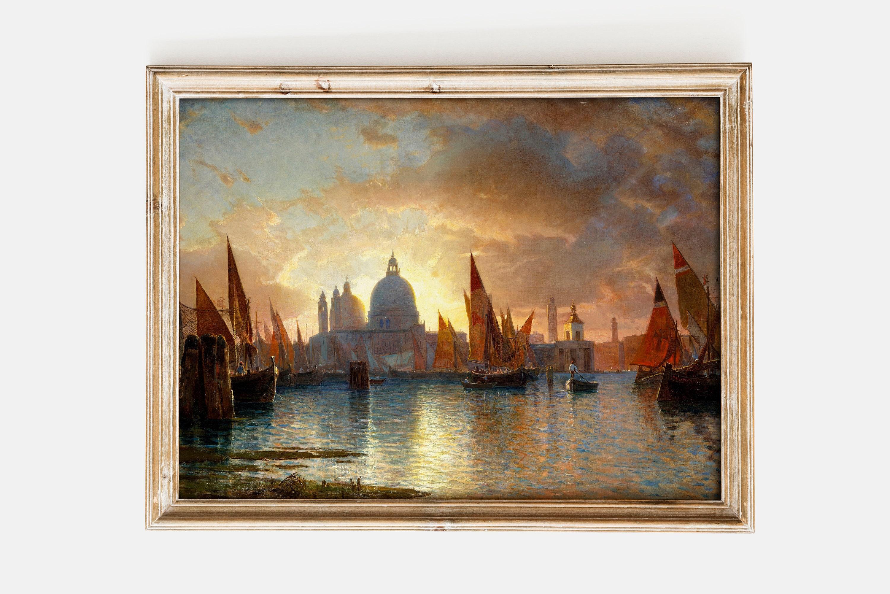 Vintage Sunset Oil 2 Trending Style Poster (No Frame) Vintage Sunset Oil 2 Trending Style Poster (No Frame)