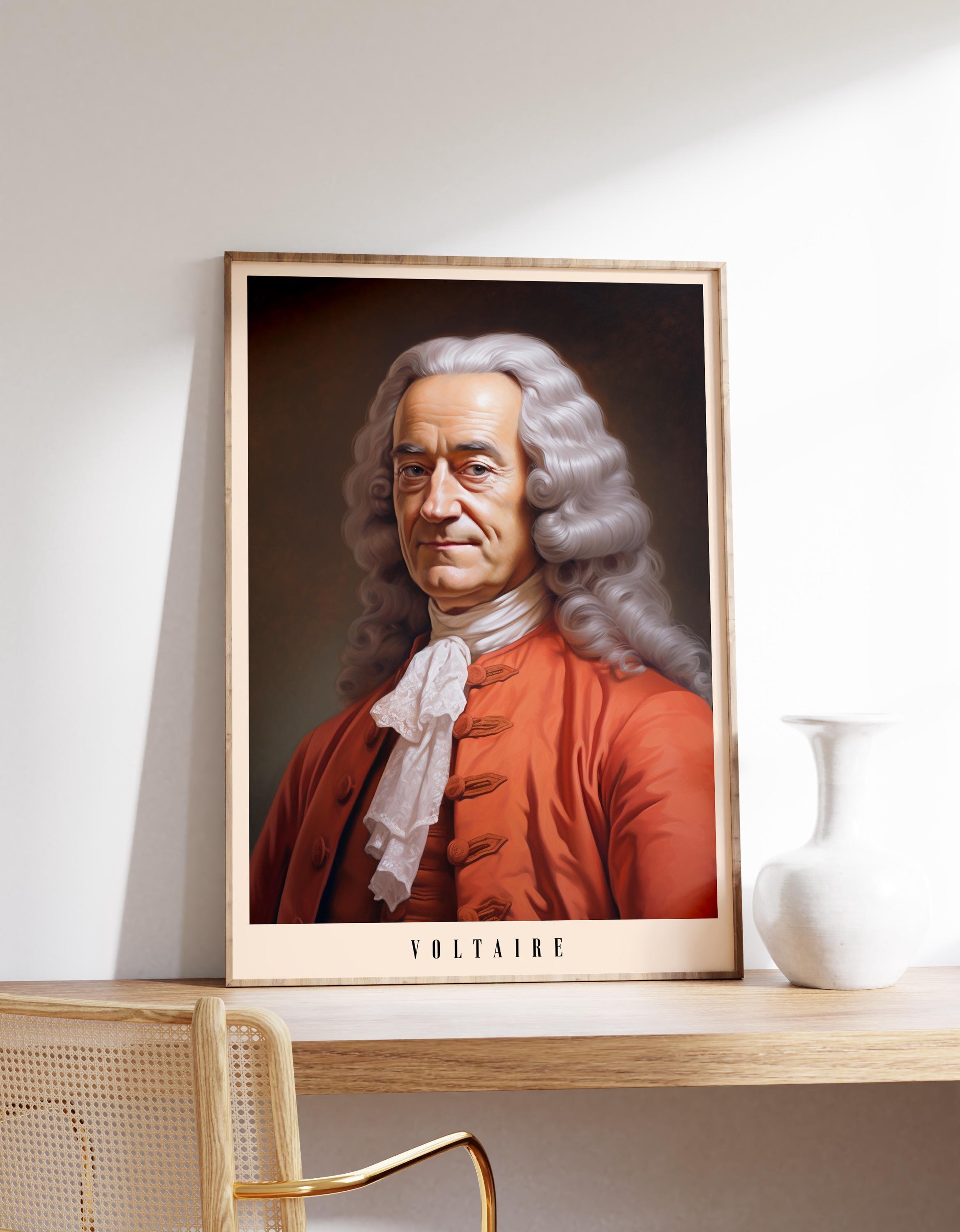Voltaire Philosopher Awesome Poster (No Frame) Voltaire Philosopher Awesome Poster (No Frame)