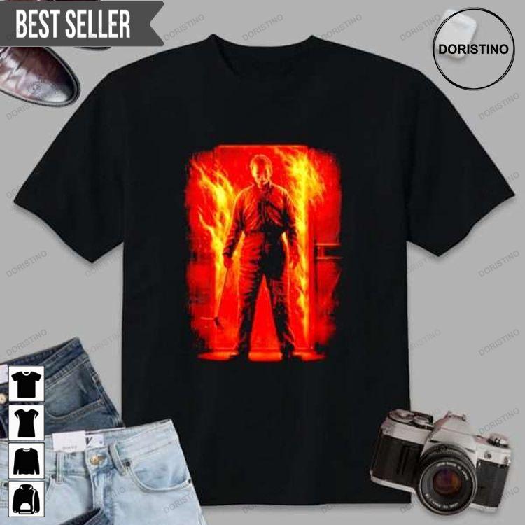 Michael Myers Let It Burn Halloween Shirt Michael Myers Let It Burn Halloween Shirt
