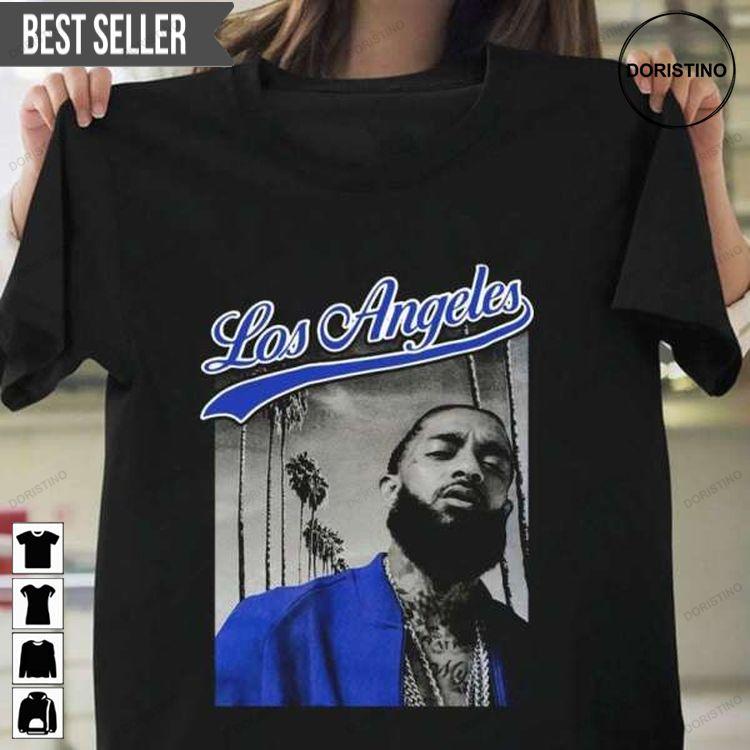 Nipsey Hussle Blue Los Angeles Rapper Awesome Shirt Nipsey Hussle Blue Los Angeles Rapper Awesome Shirt