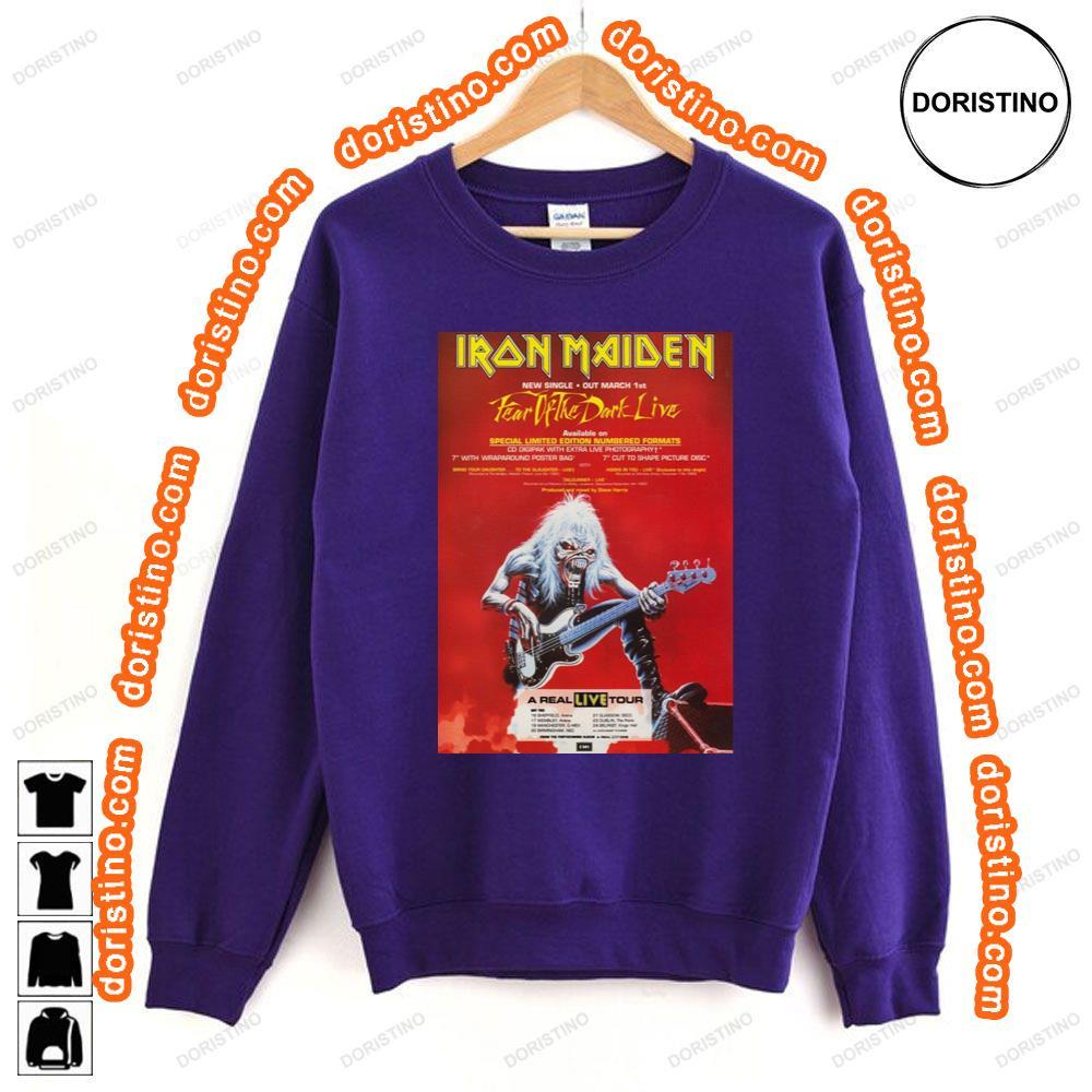 Iron Maiden Fear Of The Dark Live Shirt Iron Maiden Fear Of The Dark Live Shirt