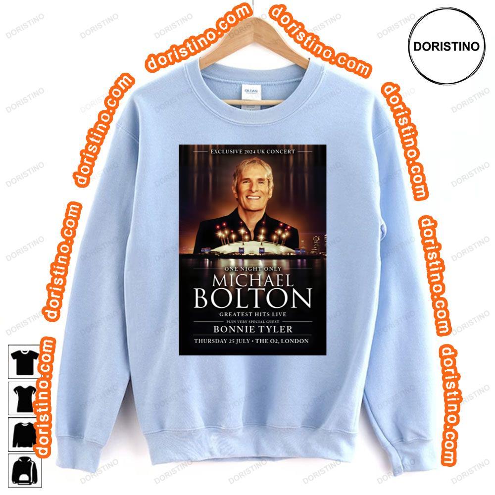 Michael Bolton One Night Only Greatest Hits Live London The O2 Arena Awesome Shirt Michael Bolton One Night Only Greatest Hits Live London The O2 Arena Awesome Shirt