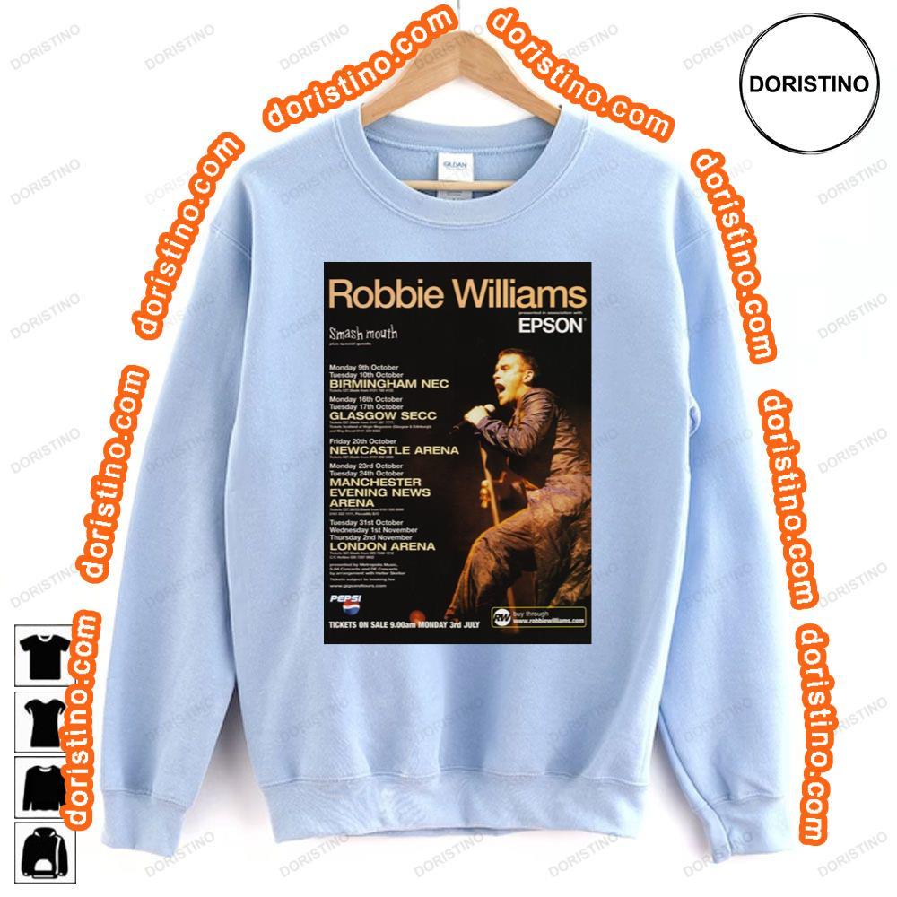 Robbie Williams Sing When Youre Winning Tshirt Robbie Williams Sing When Youre Winning Tshirt