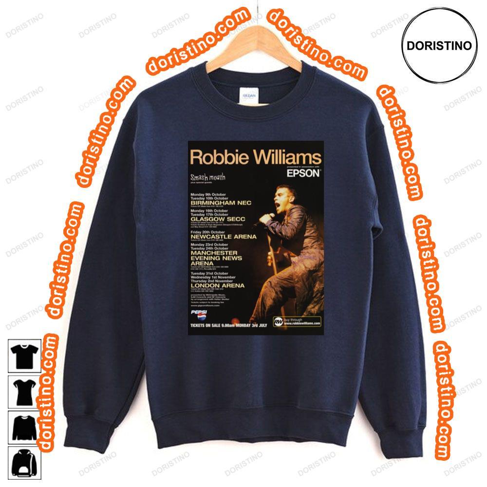 Robbie Williams Sing When Youre Winning Tshirt Robbie Williams Sing When Youre Winning Tshirt