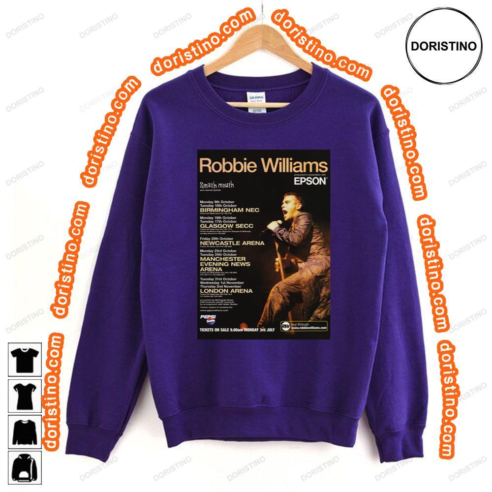 Robbie Williams Sing When Youre Winning Tshirt Robbie Williams Sing When Youre Winning Tshirt