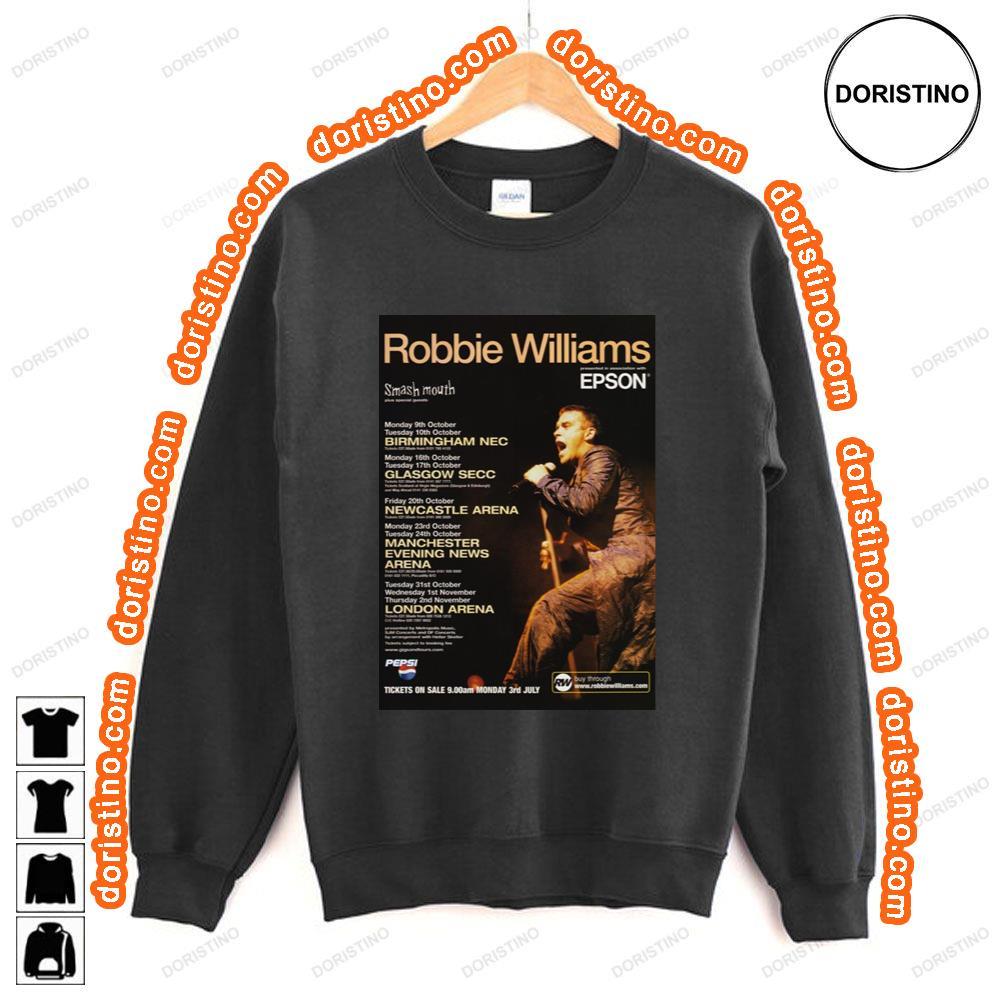 Robbie Williams Sing When Youre Winning Tshirt Robbie Williams Sing When Youre Winning Tshirt