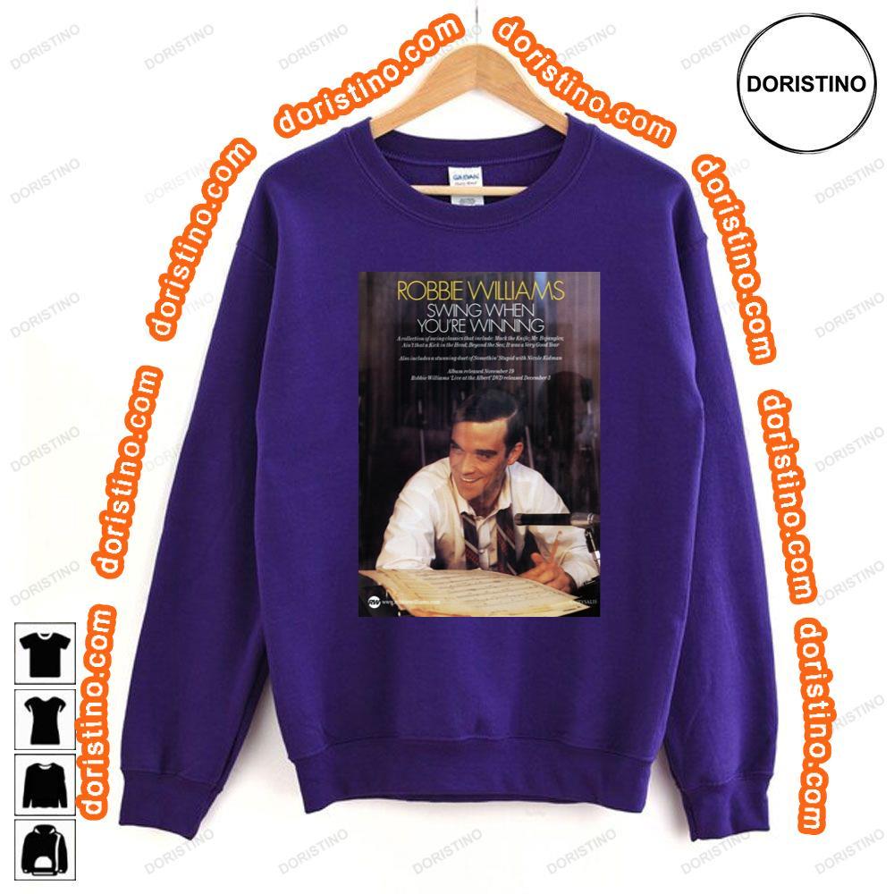 Robbie Williams Swing When Youre Winning Shirt Robbie Williams Swing When Youre Winning Shirt