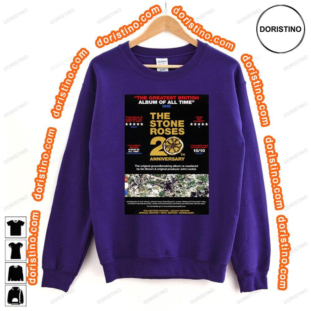 The Stone Roses 20th Anniversary Awesome Shirt The Stone Roses 20th Anniversary Awesome Shirt