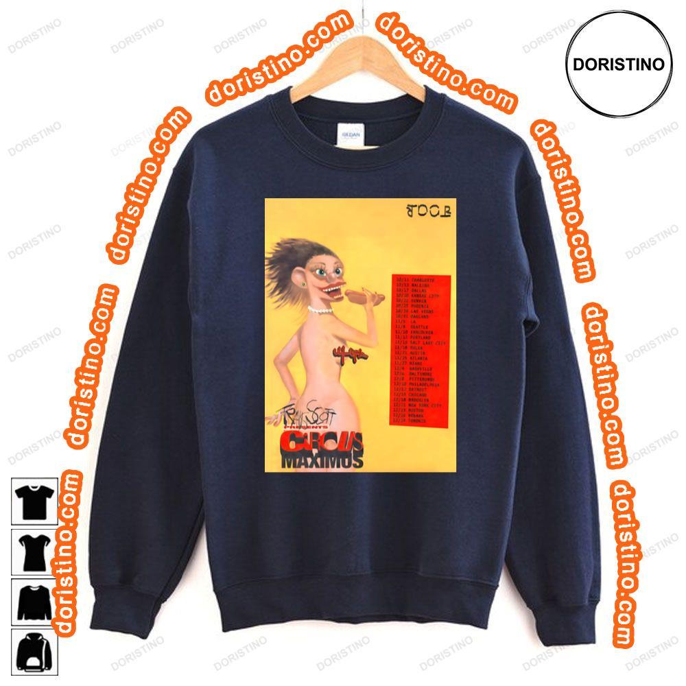 Travis Scott Circus Maximus 2023 North American Tour Awesome Shirt Travis Scott Circus Maximus 2023 North American Tour Awesome Shirt