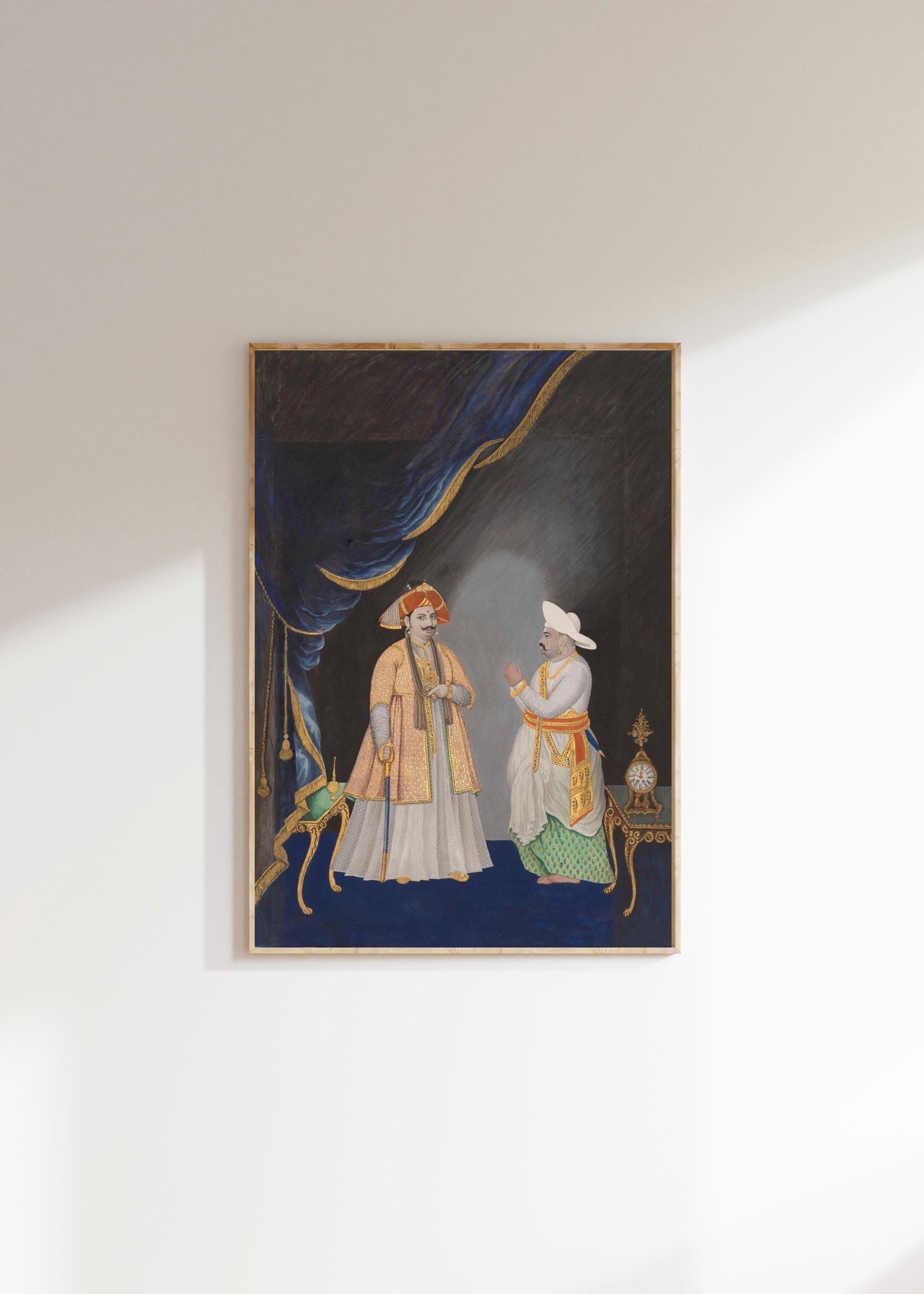 Art Of Mewar Maharana Sarup Singh Indian Royal Art Vintage Trending Style Poster (No Frame) Art Of Mewar Maharana Sarup Singh Indian Royal Art Vintage Trending Style Poster (No Frame)