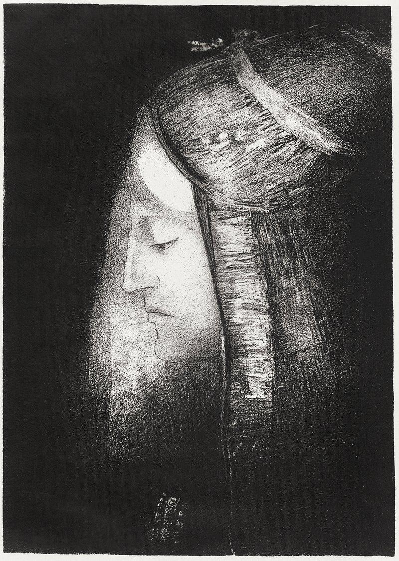 Closed Eyes Odilon Redon Limited Edition Posters (No Frame) Closed Eyes Odilon Redon Limited Edition Posters (No Frame)