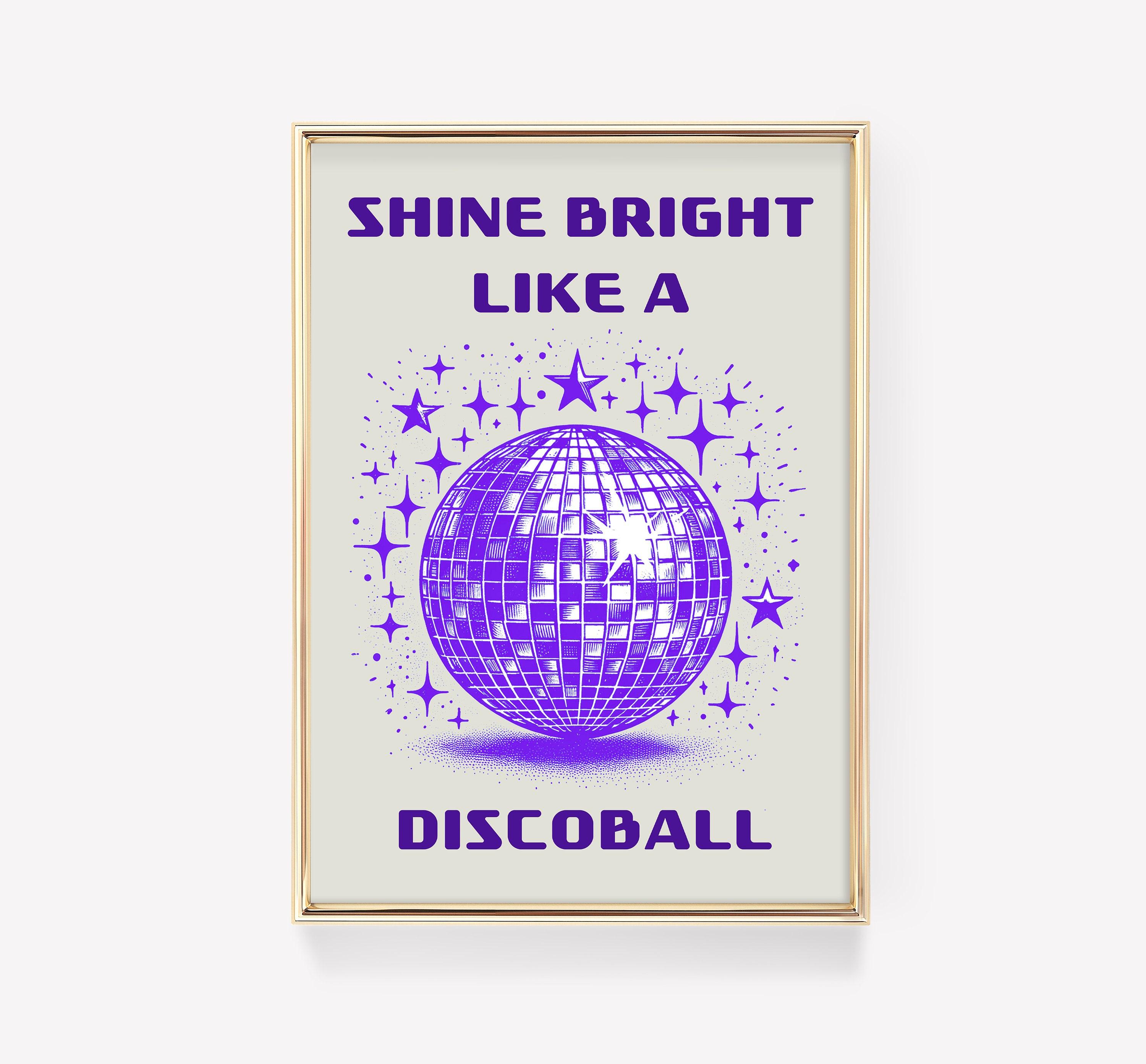 Disco Ball Trending Style Poster (No Frame) Disco Ball Trending Style Poster (No Frame)