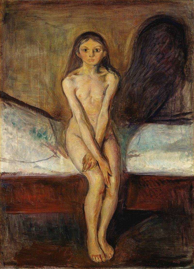 Edvard Munch Puberty Trending Style Poster (No Frame) Edvard Munch Puberty Trending Style Poster (No Frame)