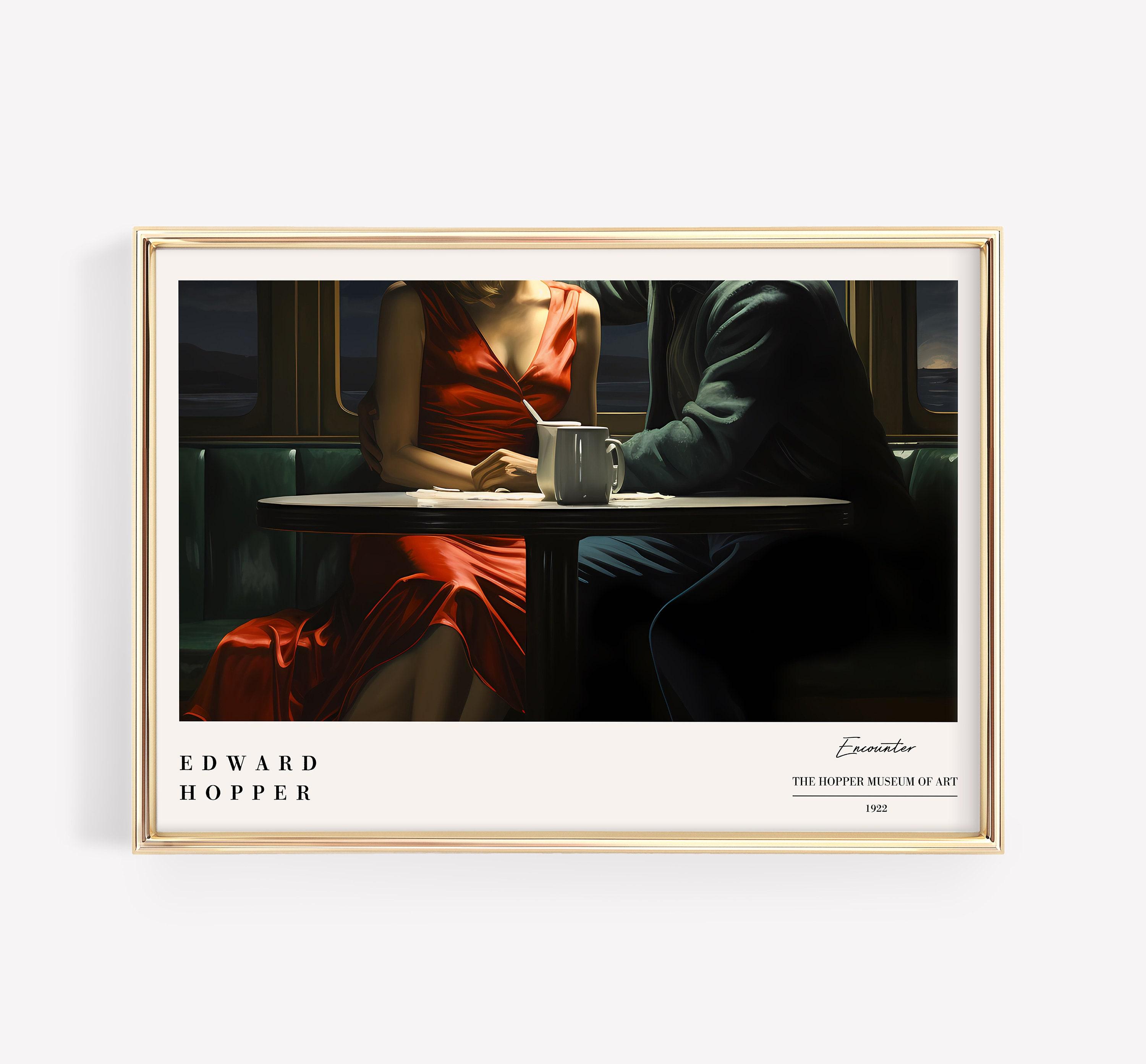 Edward Hopper 7 Trending Style Poster (No Frame) Edward Hopper 7 Trending Style Poster (No Frame)