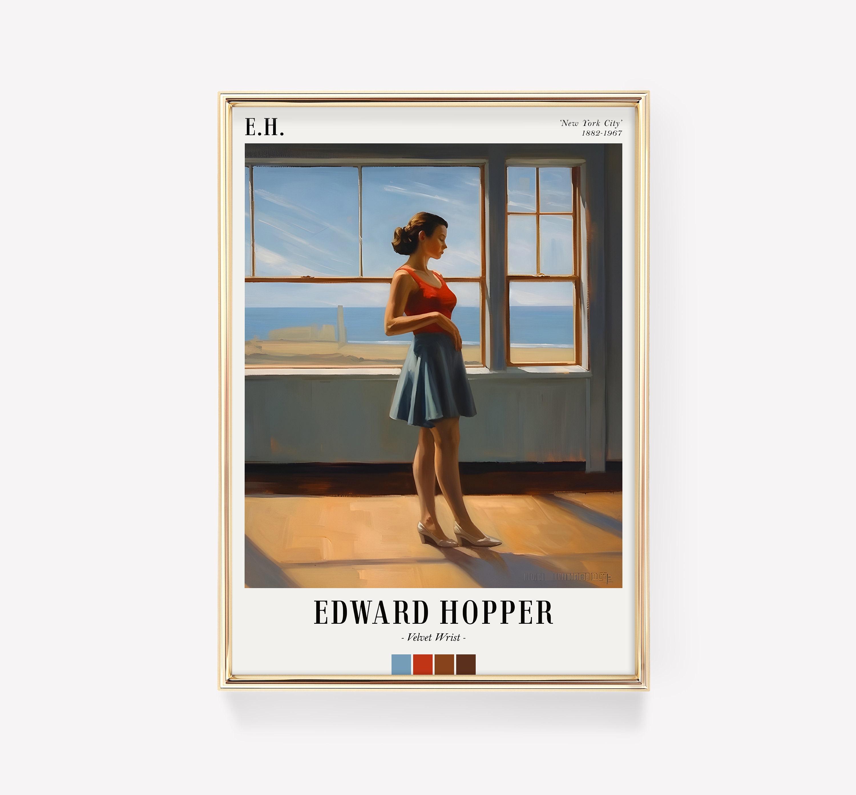 Edward Hopper Exhibition 8 Awesome Poster (No Frame)