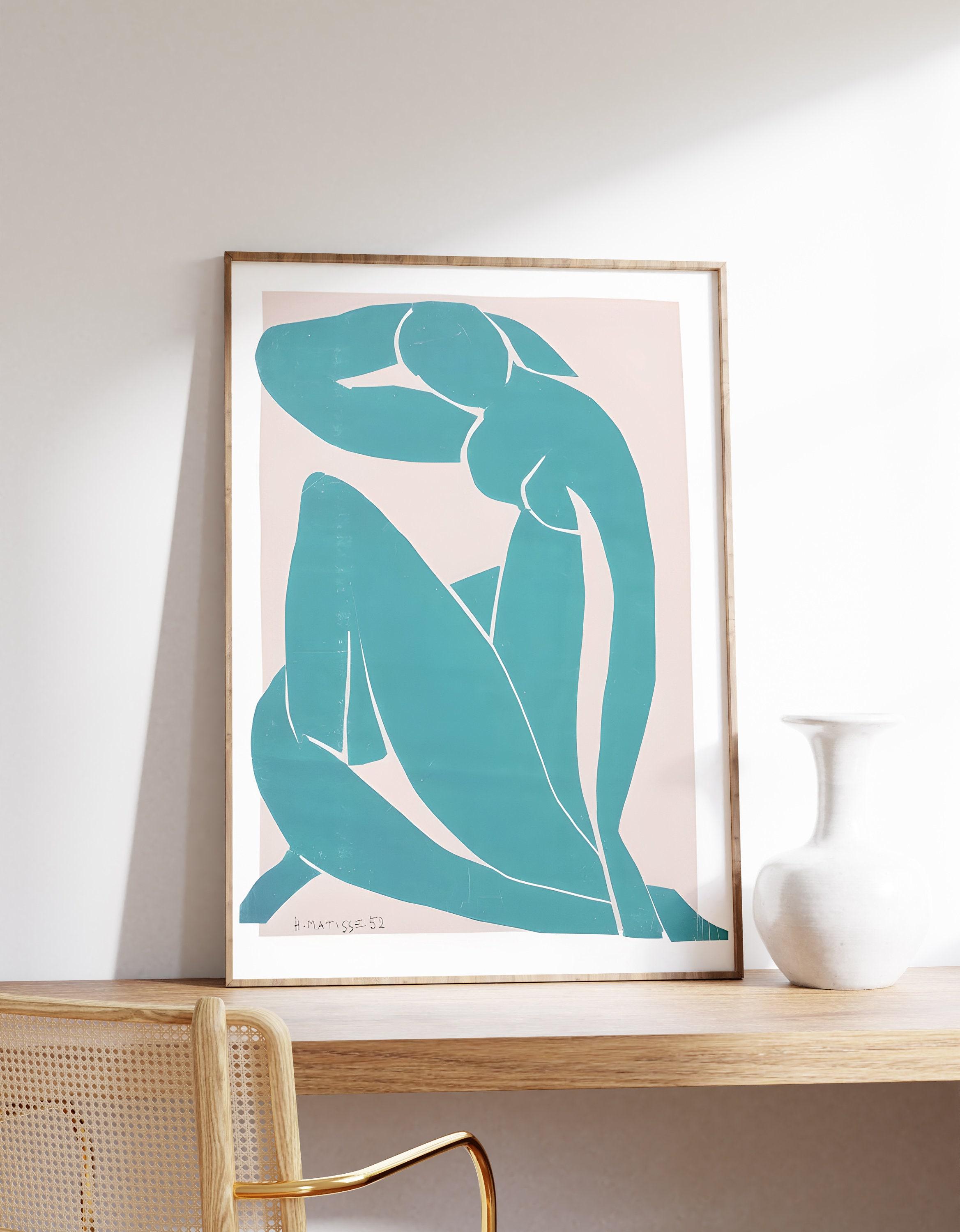 Henri Matisse Nude Line Art Trending Style Poster (No Frame) Henri Matisse Nude Line Art Trending Style Poster (No Frame)