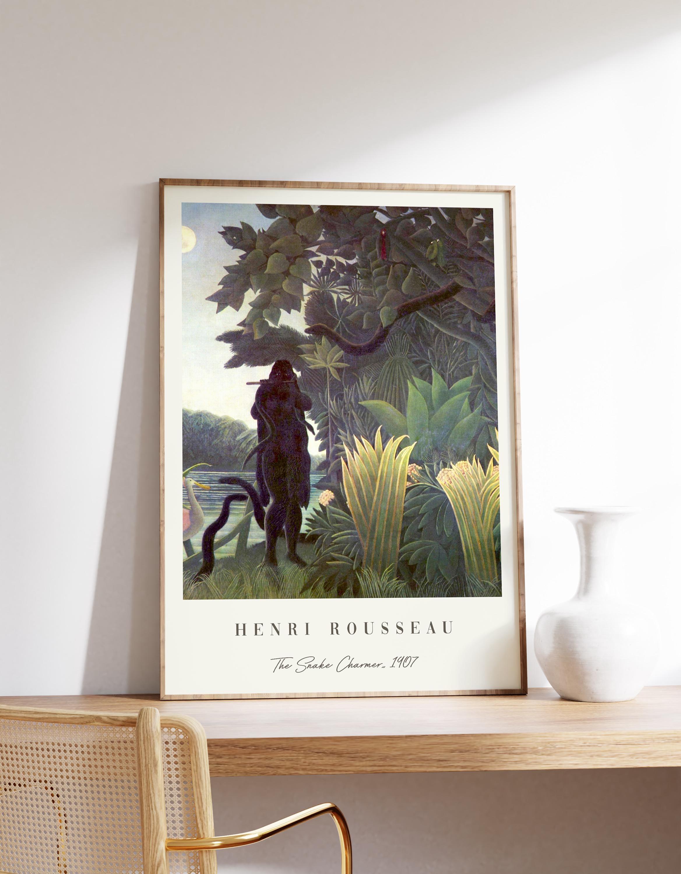 Henri Rousseau 14 Awesome Poster (No Frame) Henri Rousseau 14 Awesome Poster (No Frame)