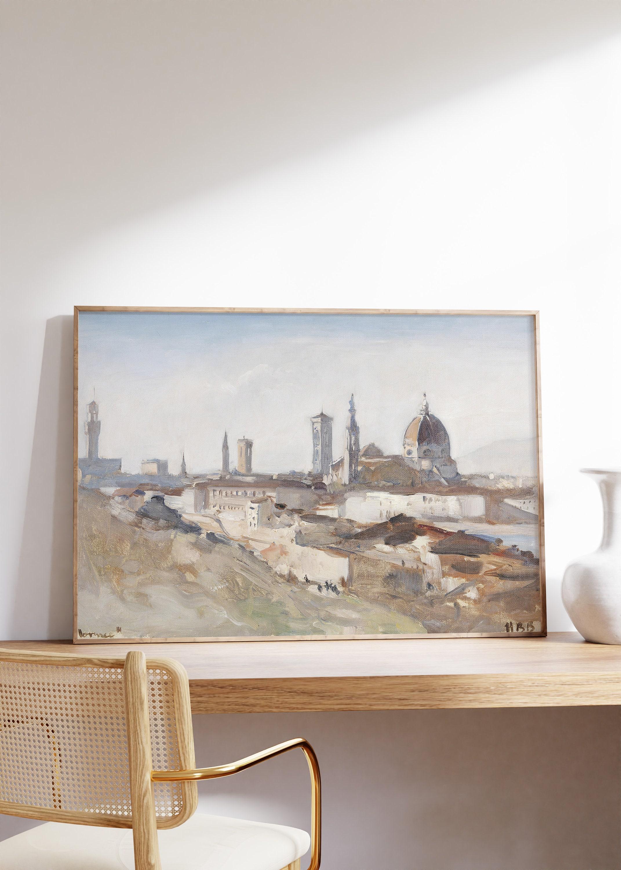 Hercules Brabazon Brabazon Florence 1880 Vintage Awesome Poster (No Frame) Hercules Brabazon Brabazon Florence 1880 Vintage Awesome Poster (No Frame)