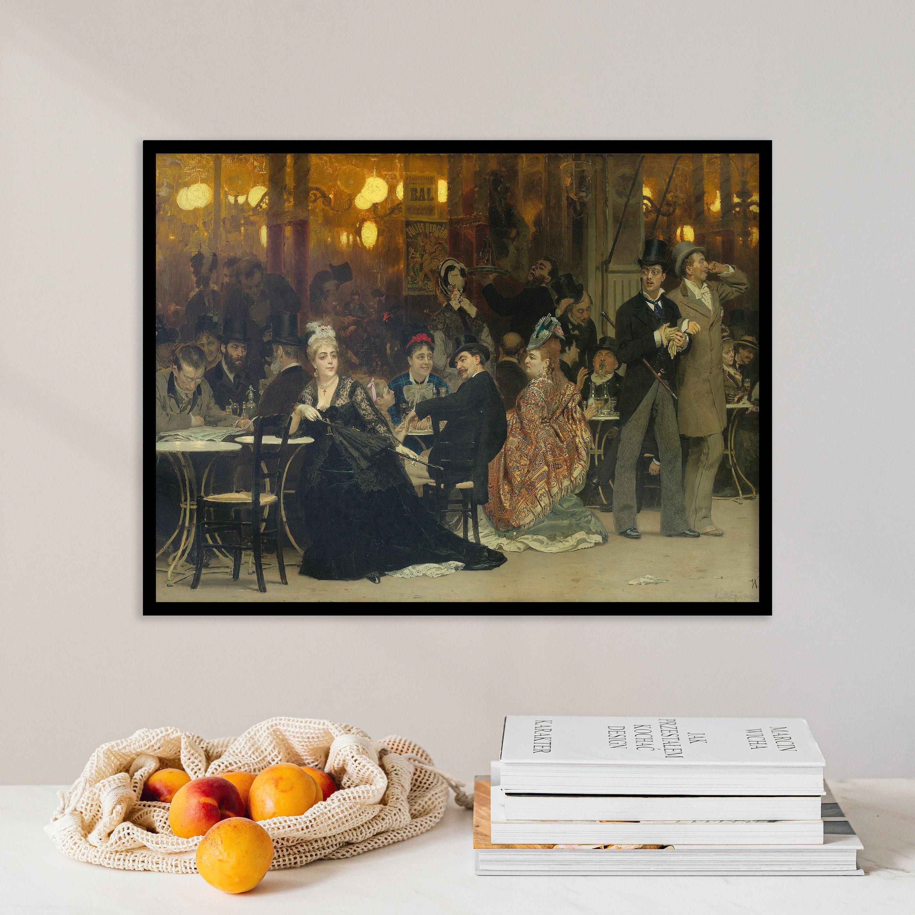 Ilya Repin A Parisian Cafe 1875 Fine Art Home Wall Decor Limited Edition Posters (No Frame) Ilya Repin A Parisian Cafe 1875 Fine Art Home Wall Decor Limited Edition Posters (No Frame)